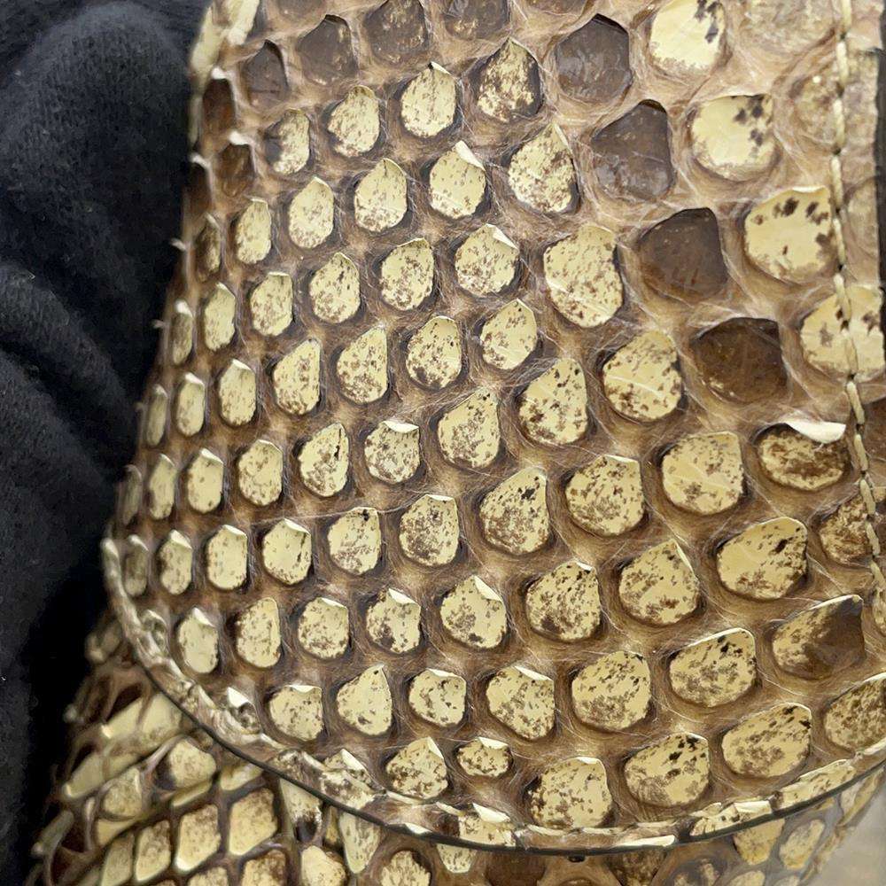 Gucci Shoulder Bag Jackie 1961 Python 2way - Picture 10 of 14